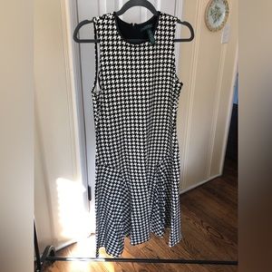 NWT Ralph Lauren Houndstooth Dress
